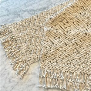 Macrame Table Runner